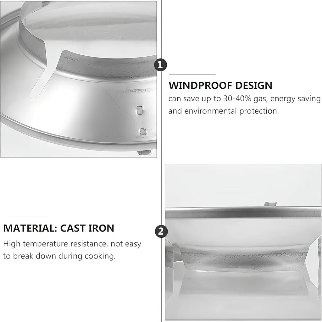 Pack of 2 Gas Saver Burner Stand And RECHARGABLE ELECTRIC LIGHTER for Kitchen