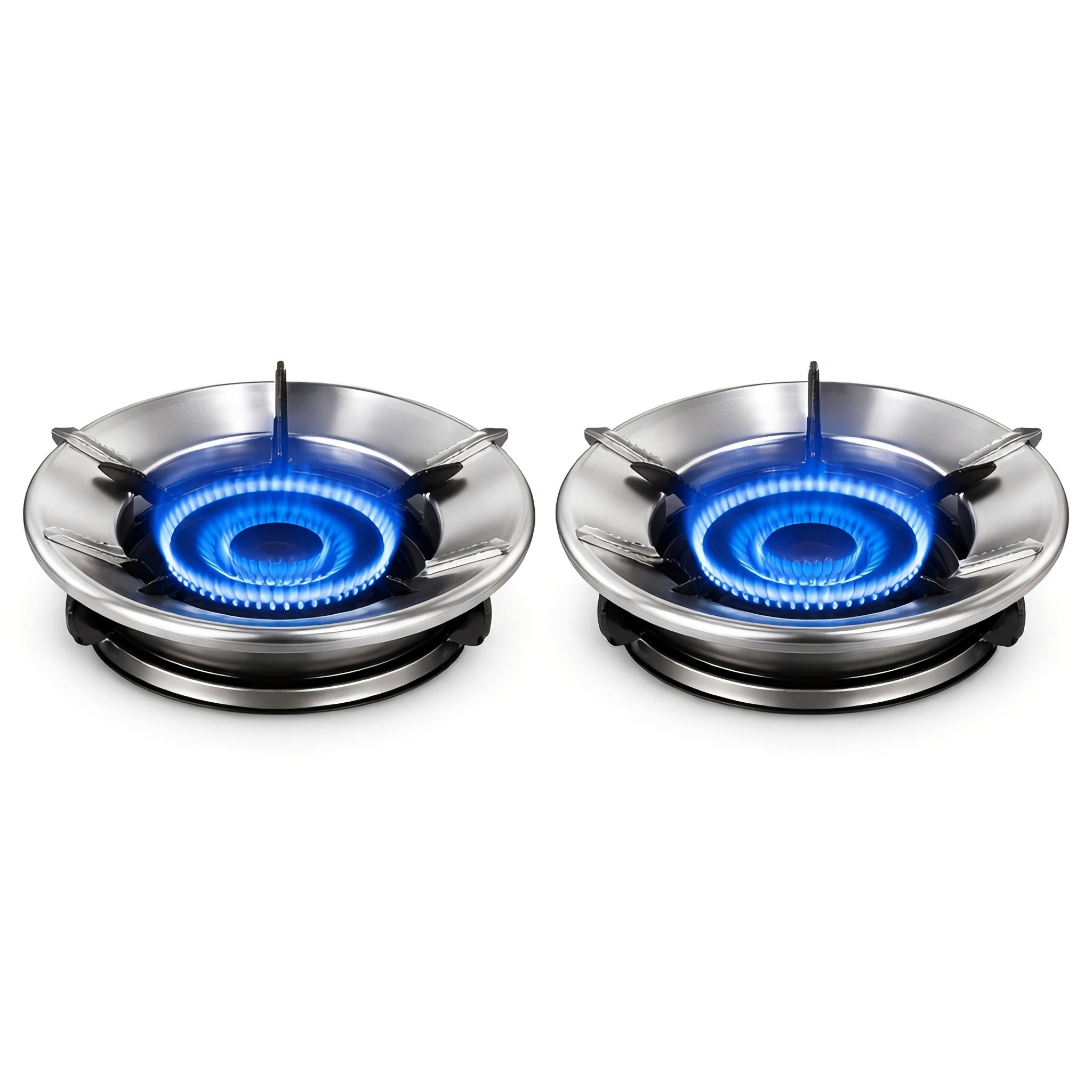 Pack of 2 Gas Saver Burner Stand for Kitchen