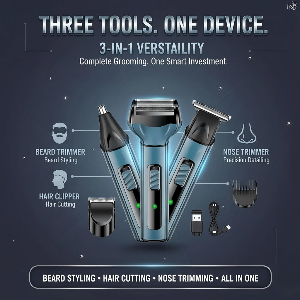 3 IN 1 PROFESSIONAL TRIMMER