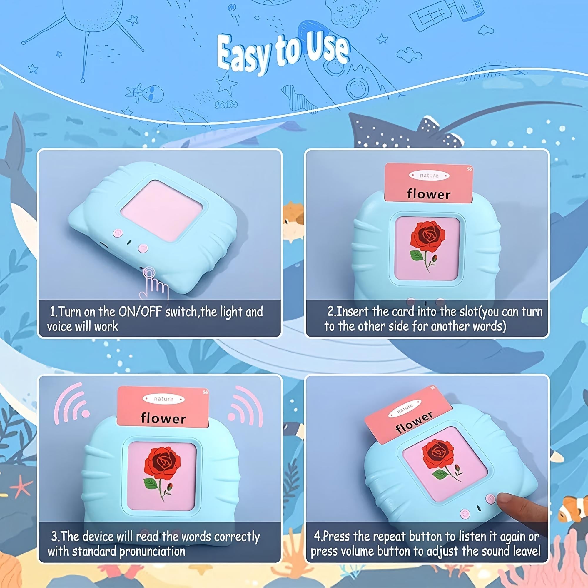 Orginal Rechargeable Educational Learning Material