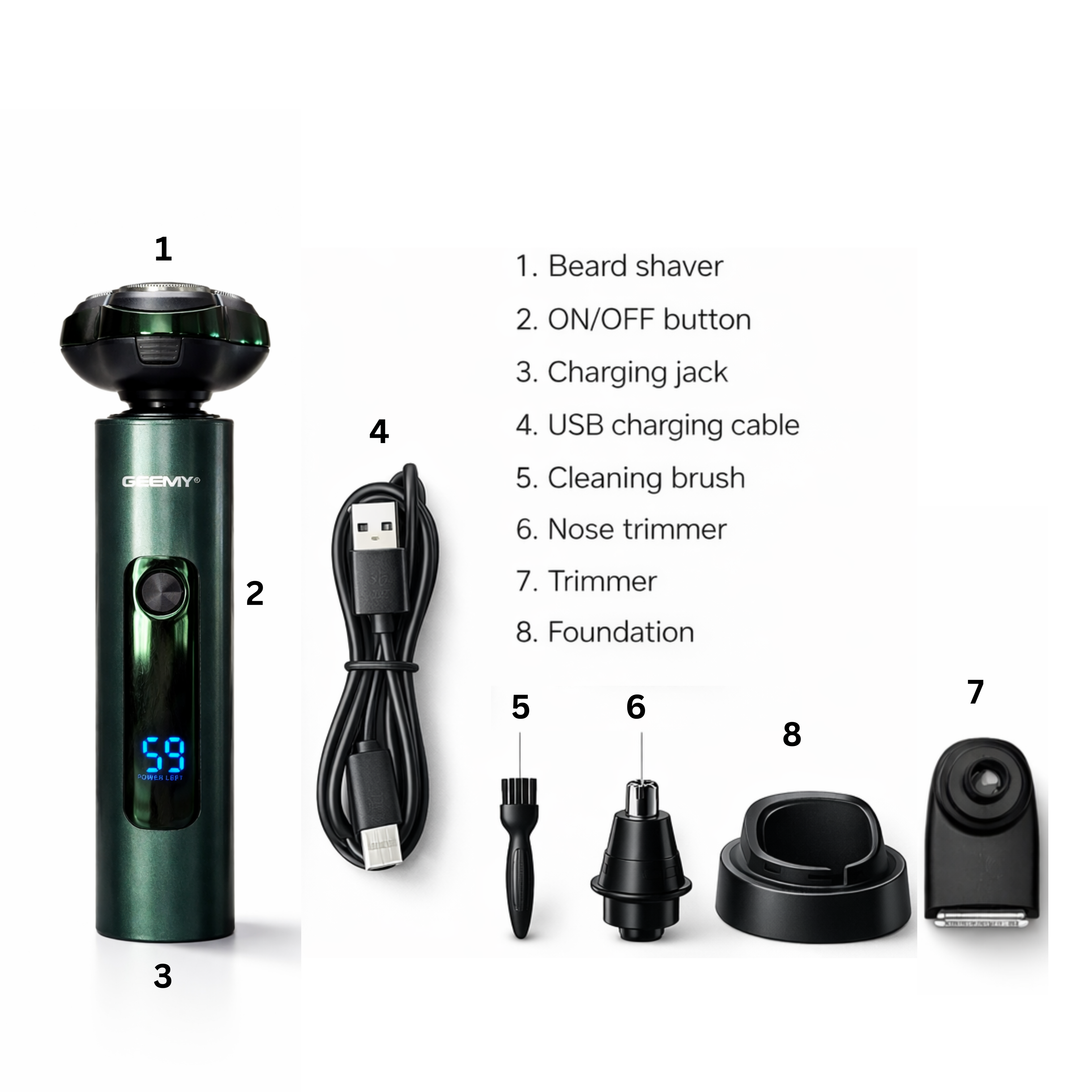 3 in 1 PREMIUM SHAVING TRIMMER