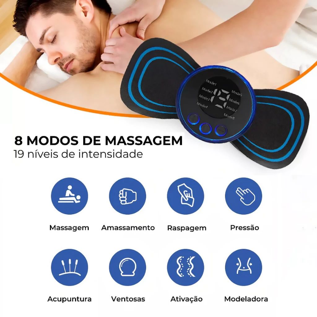 2 MINI MASSAGER (8 mode)
