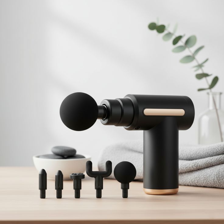 Masaager Gun With 6 Mode