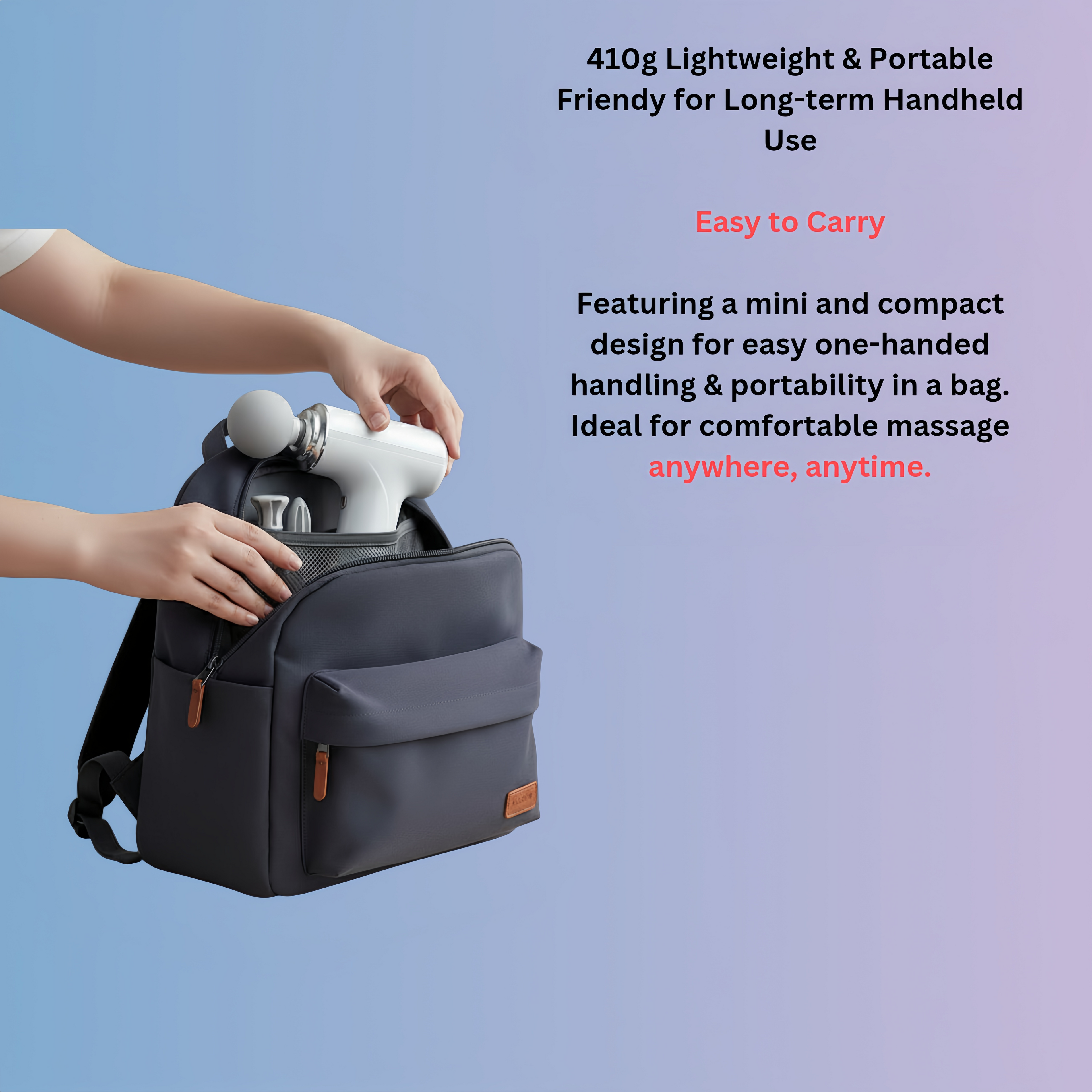 PORTABLE PREMIUM MINI MASSAGER