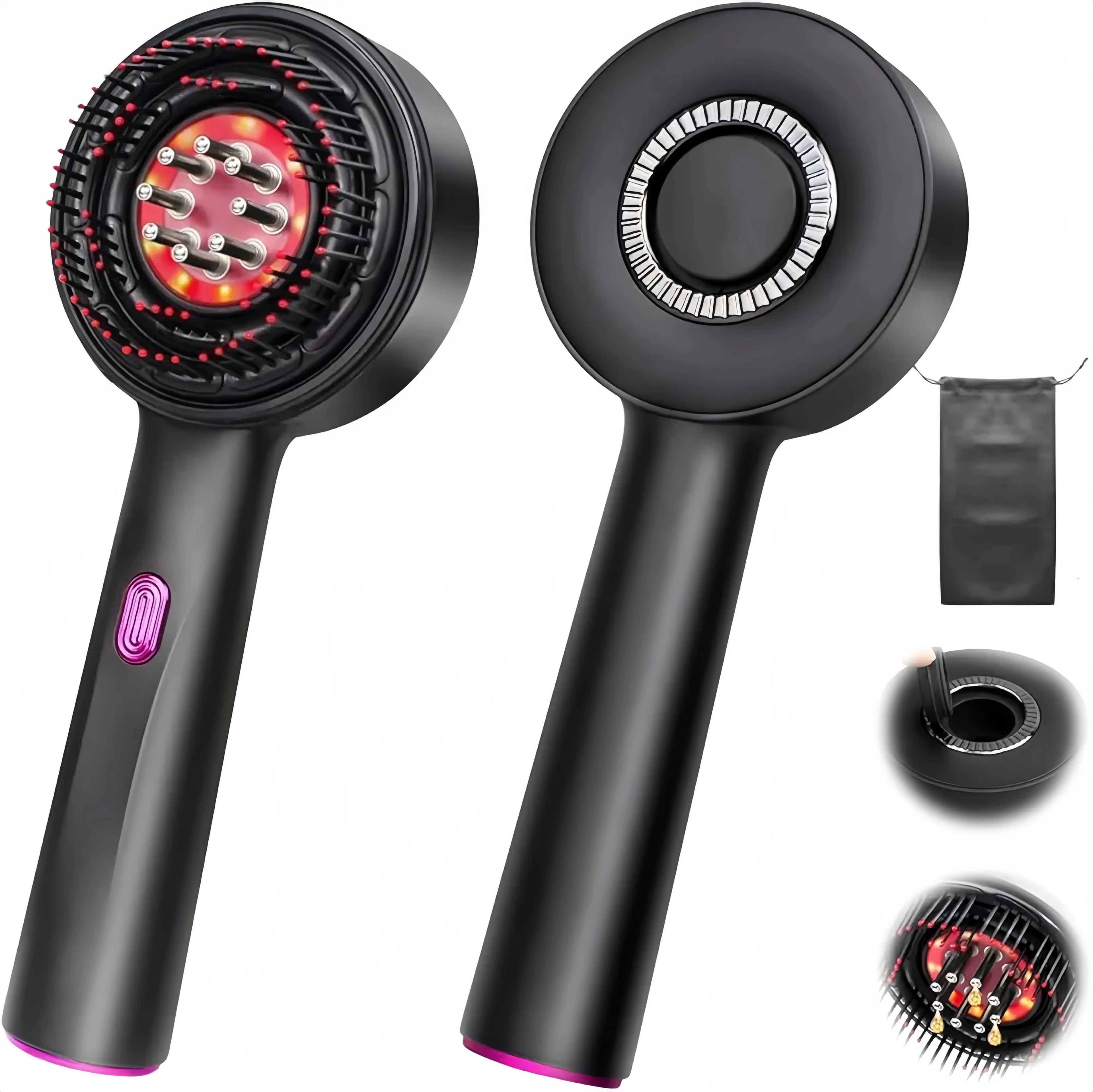 Oil Applicator Red Light Therapy Comb