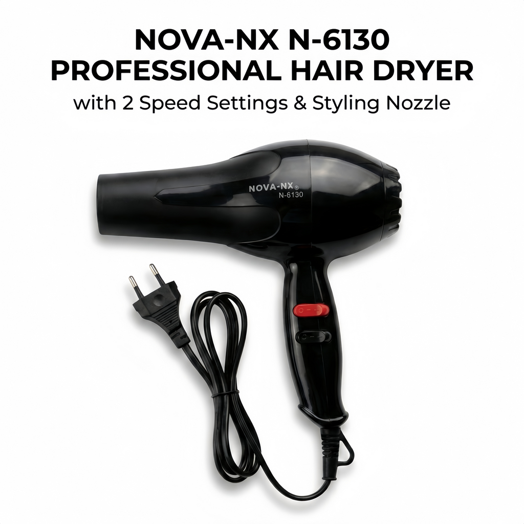 Professional Hair Dryer for Men And Women (Black/RED)